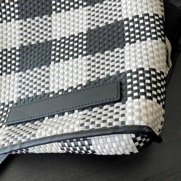 PROENZA SCHOULER Large Morris Woven Plaid Tote - Picture 6 of 9